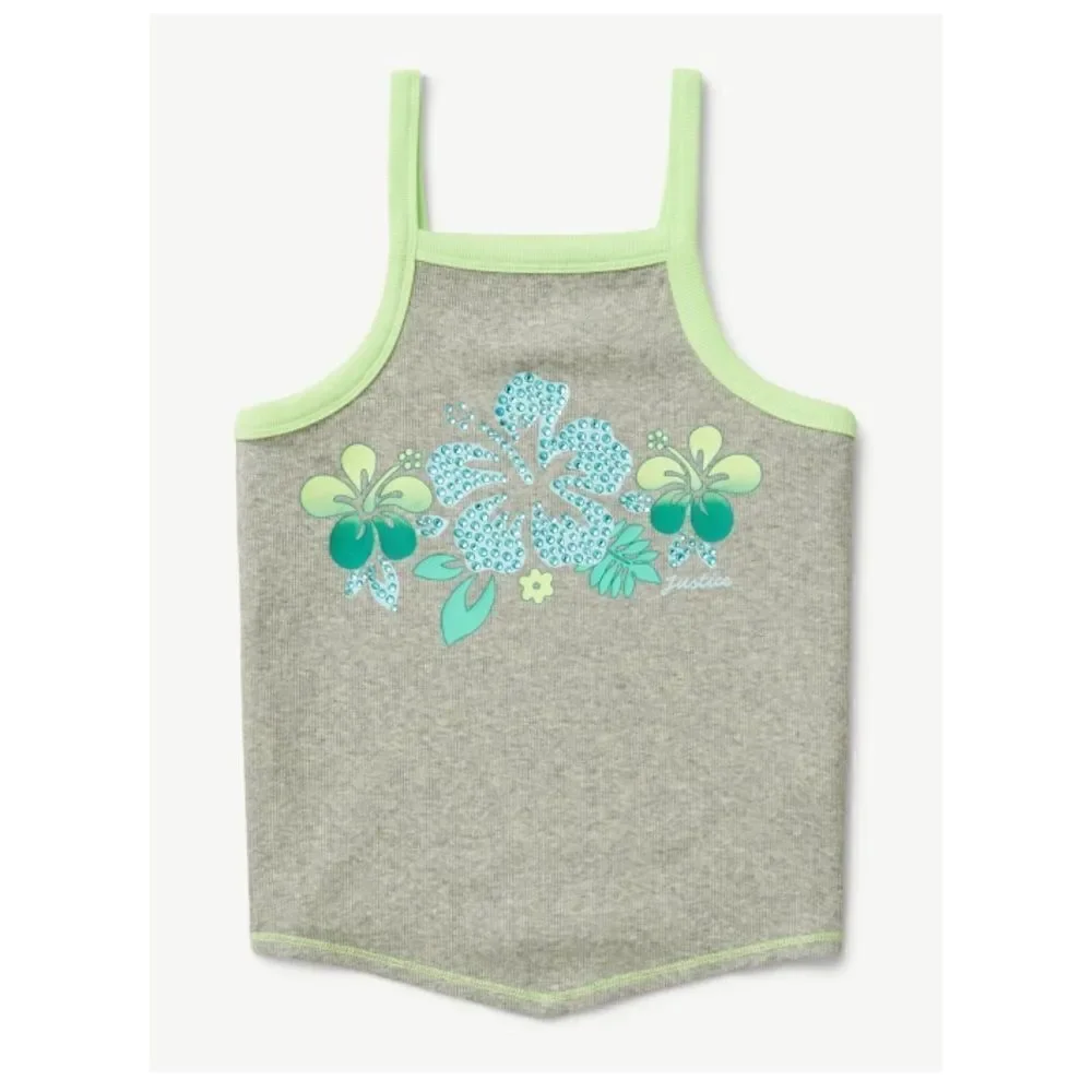Justice ruffle top